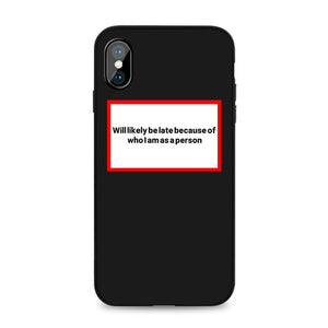 Custom Funny Letter Phone Case for iPhone